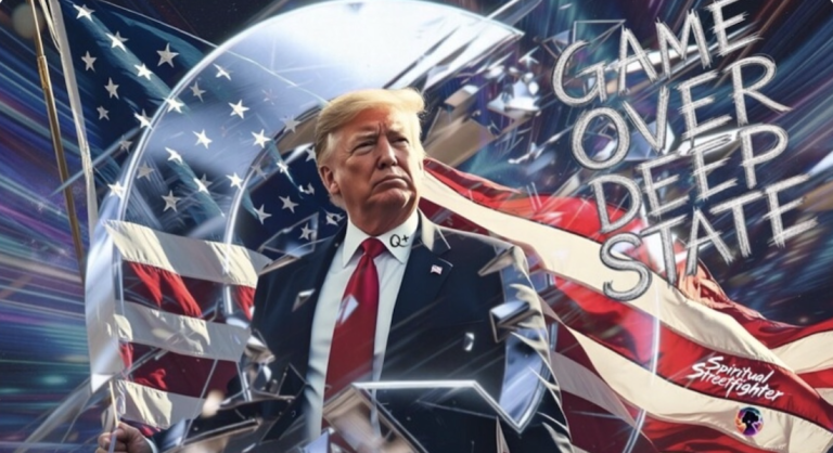 Game Over Deep State Trump Q+