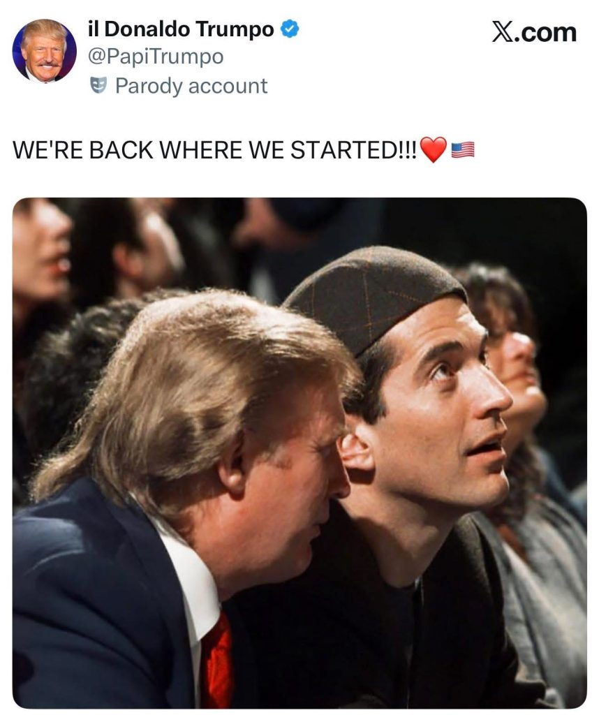 Donaldo Trumpo JFK Jr