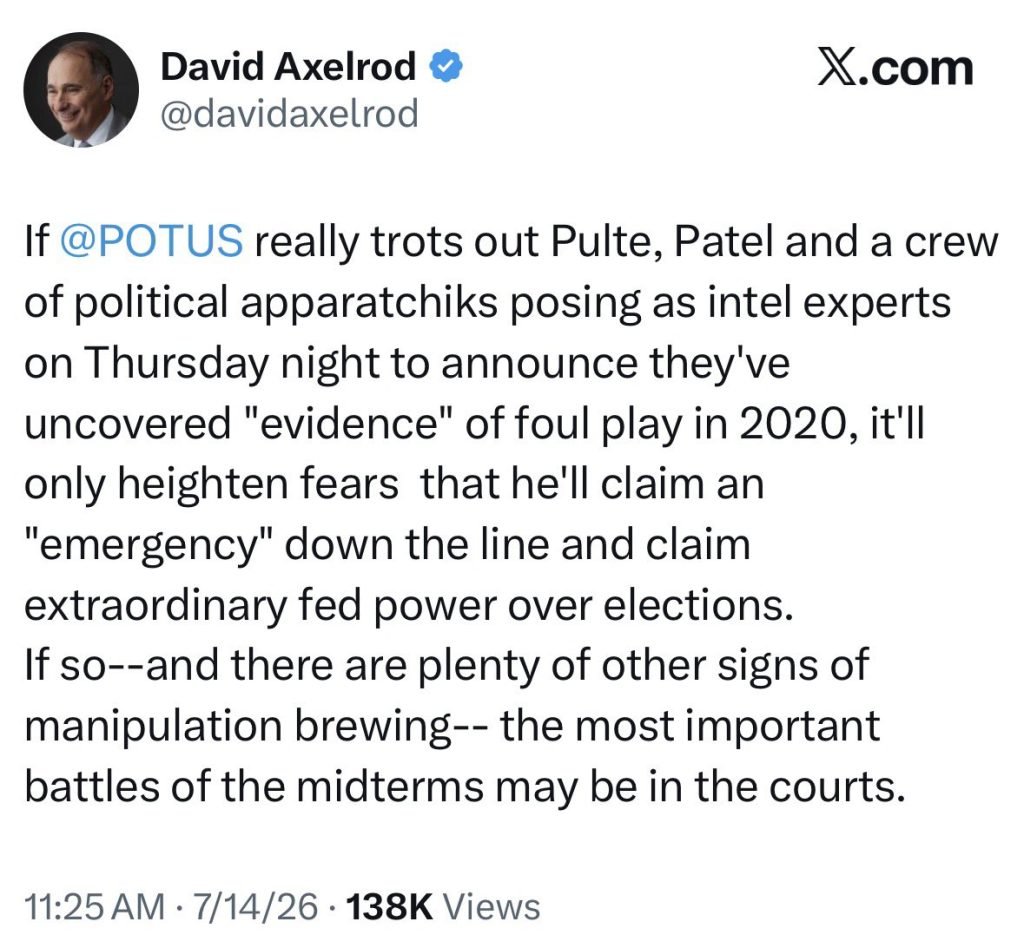 David Axelrod