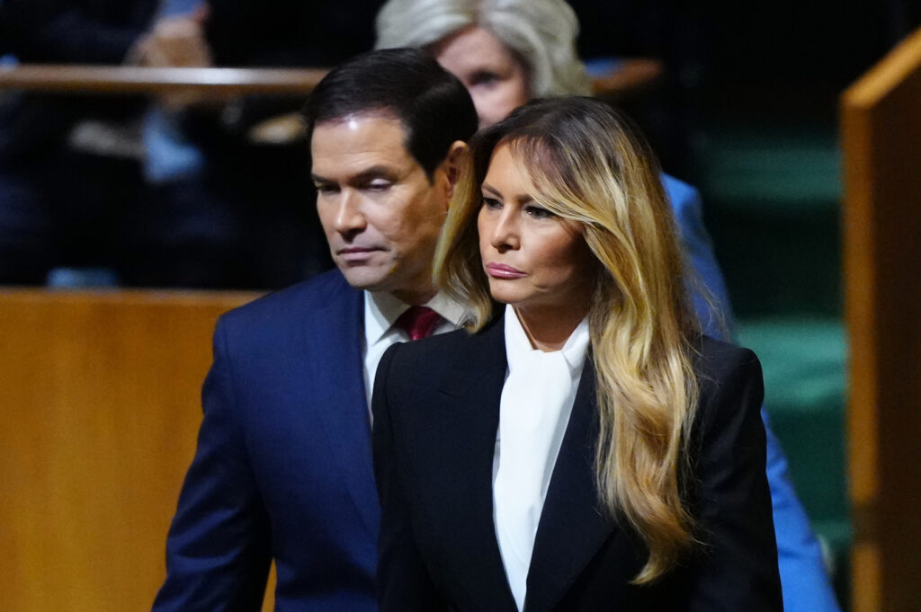 Melania Trump e Marco Rubio