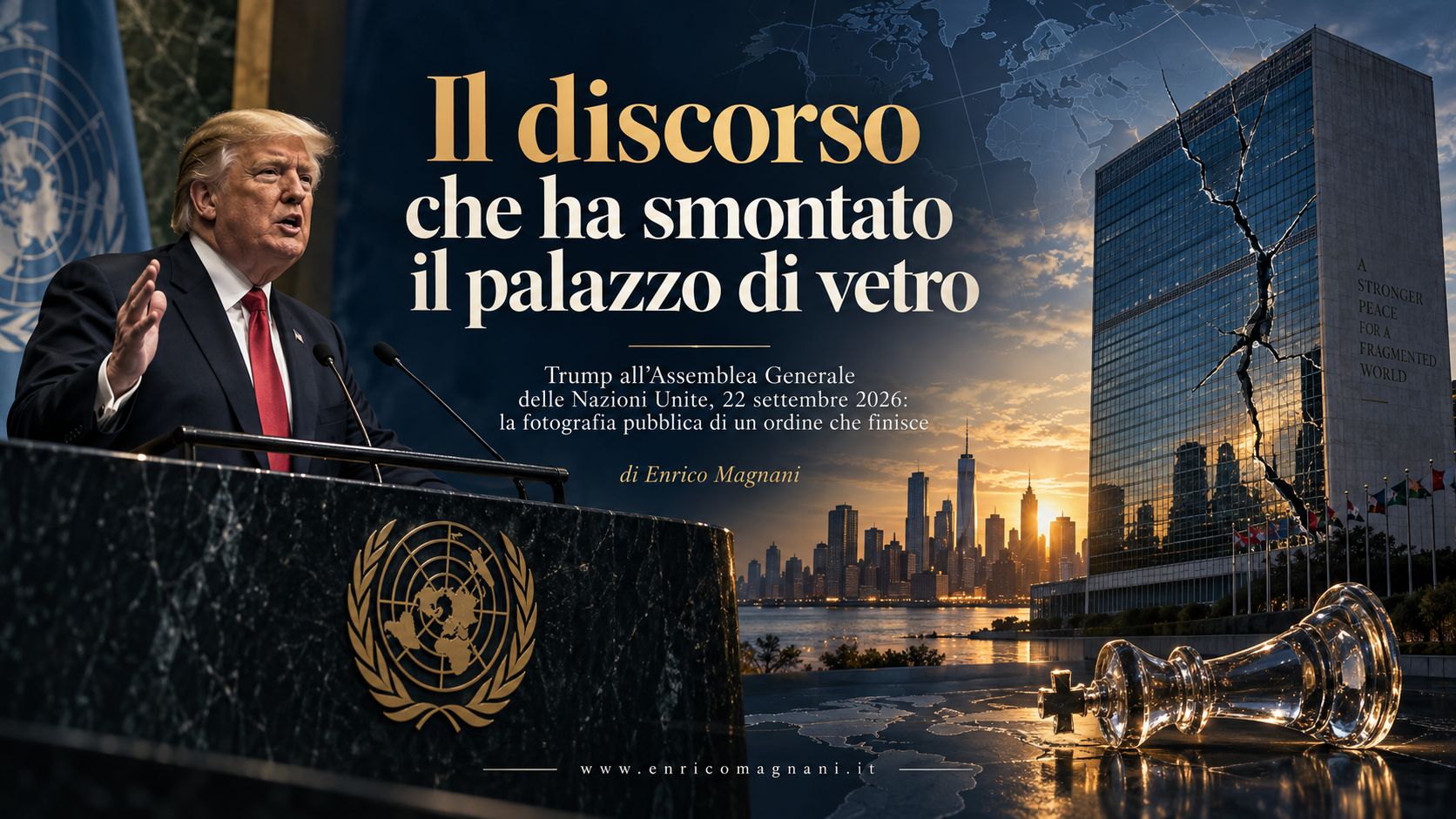 Il discorso che ha smontato il palazzo di vetro