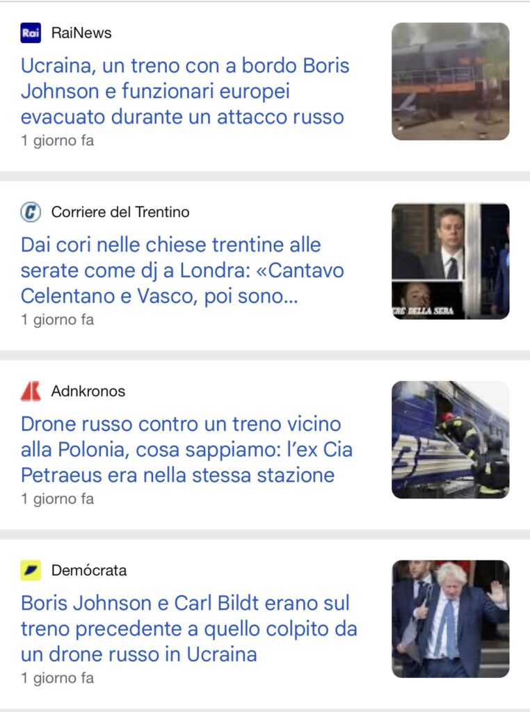Boris Johnson news