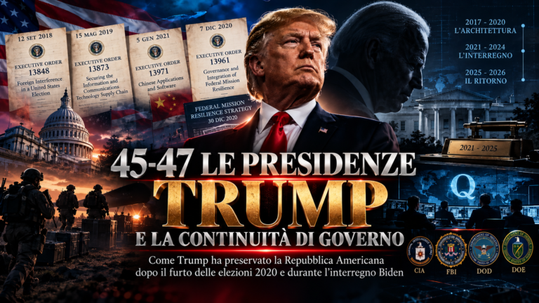 Trump e la continuità di governo